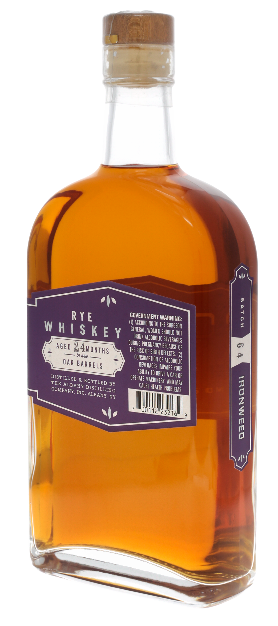 Ironweed Rye Whiskey