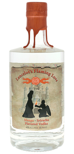 Lancelot's Flaming Love Vodka