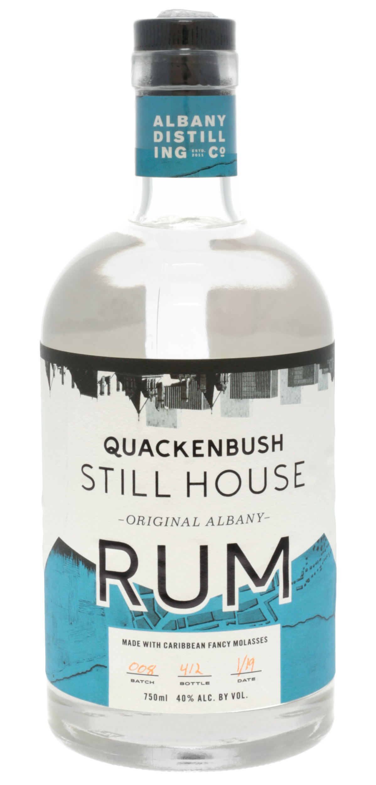 Quackenbush Stillhouse Silver Rum