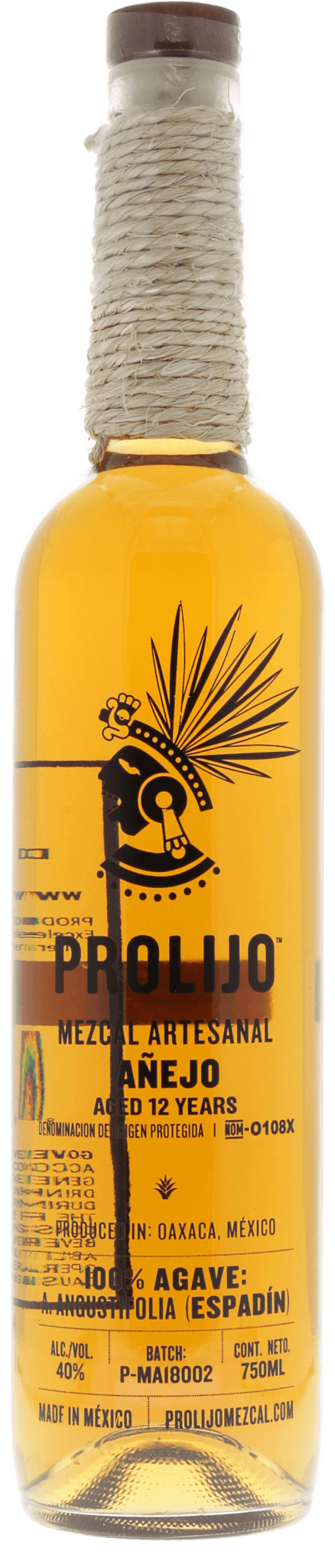 Prolijo Mezcal Espadín 12 Year Extra Añejo