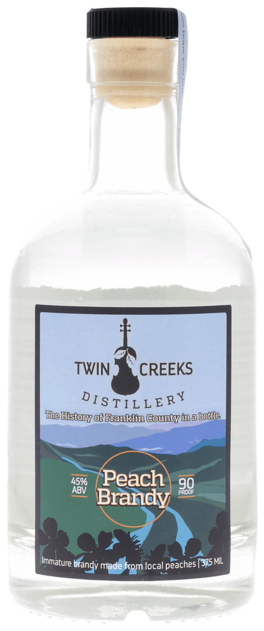 Twin Creeks Peach Brandy