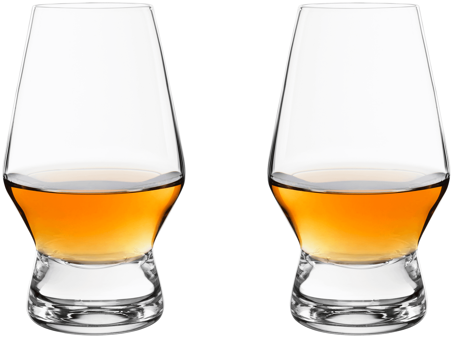 Footed Crystal Scotch Glasses