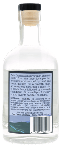 Twin Creeks Peach Brandy