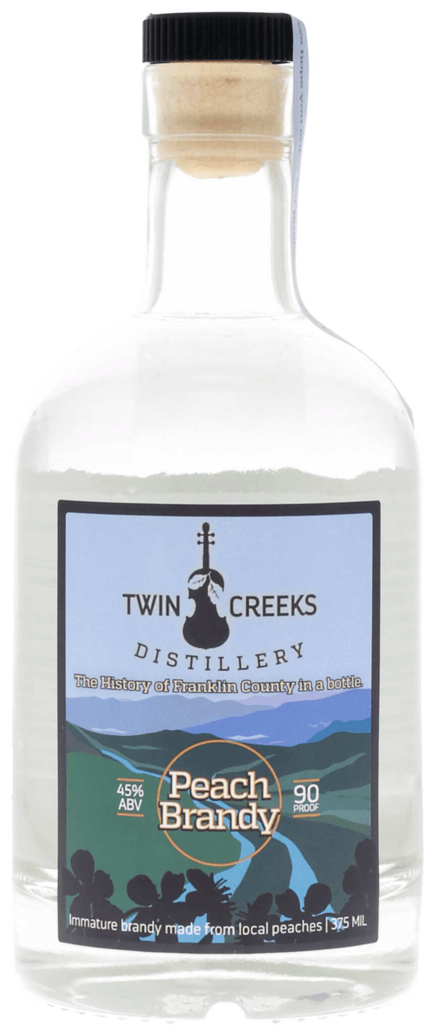 Twin Creeks Peach Brandy