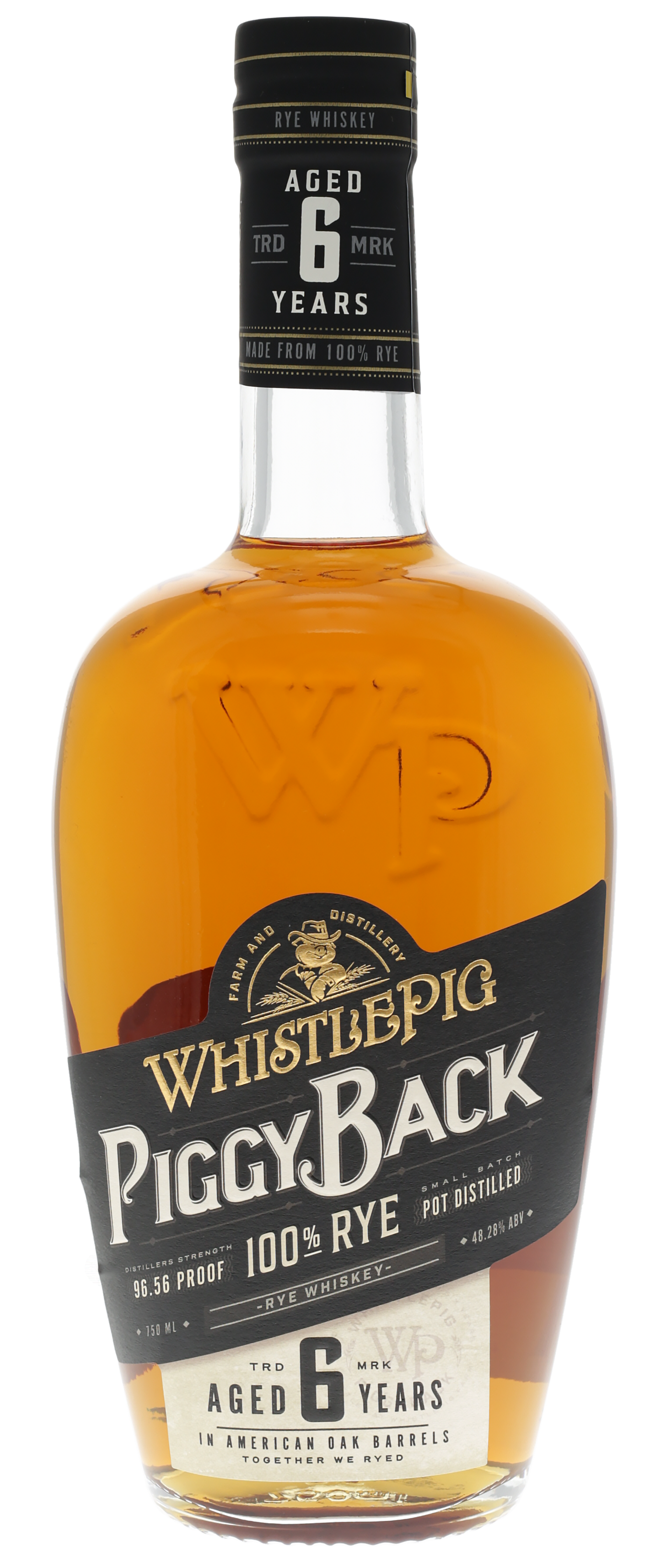 WhistlePig PiggyBack 6 Year Rye Whiskey