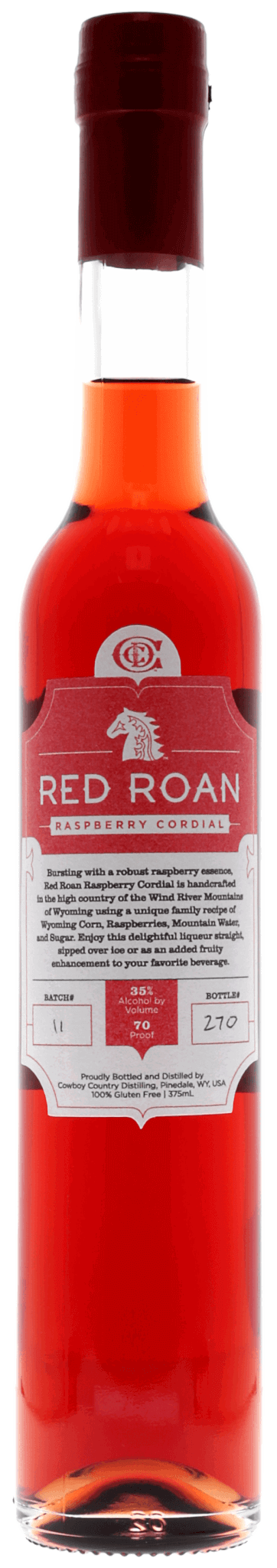 Red Roan Raspberry Cordial