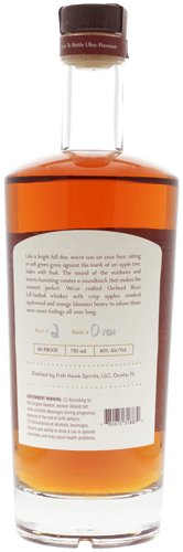 Sui Generis Orchard Buzz Whiskey