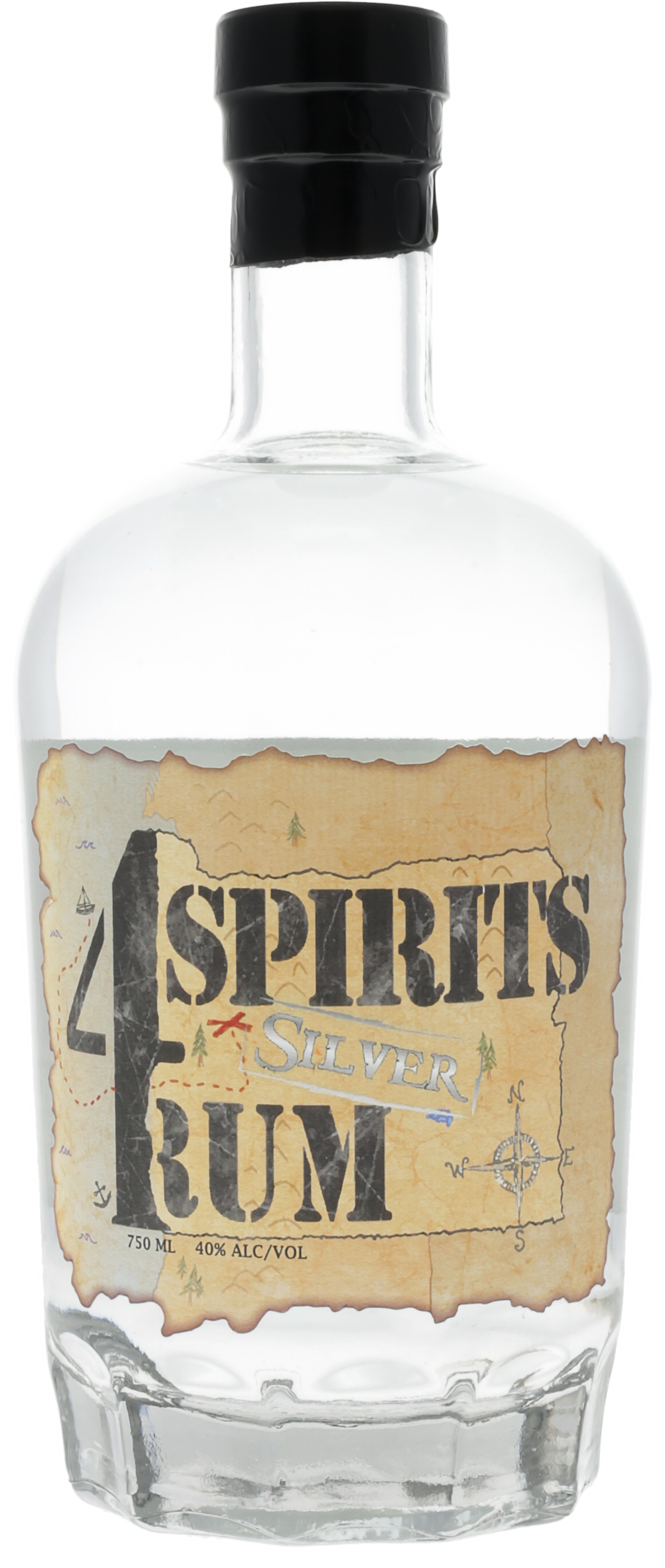 4 Spirits Silver Rum