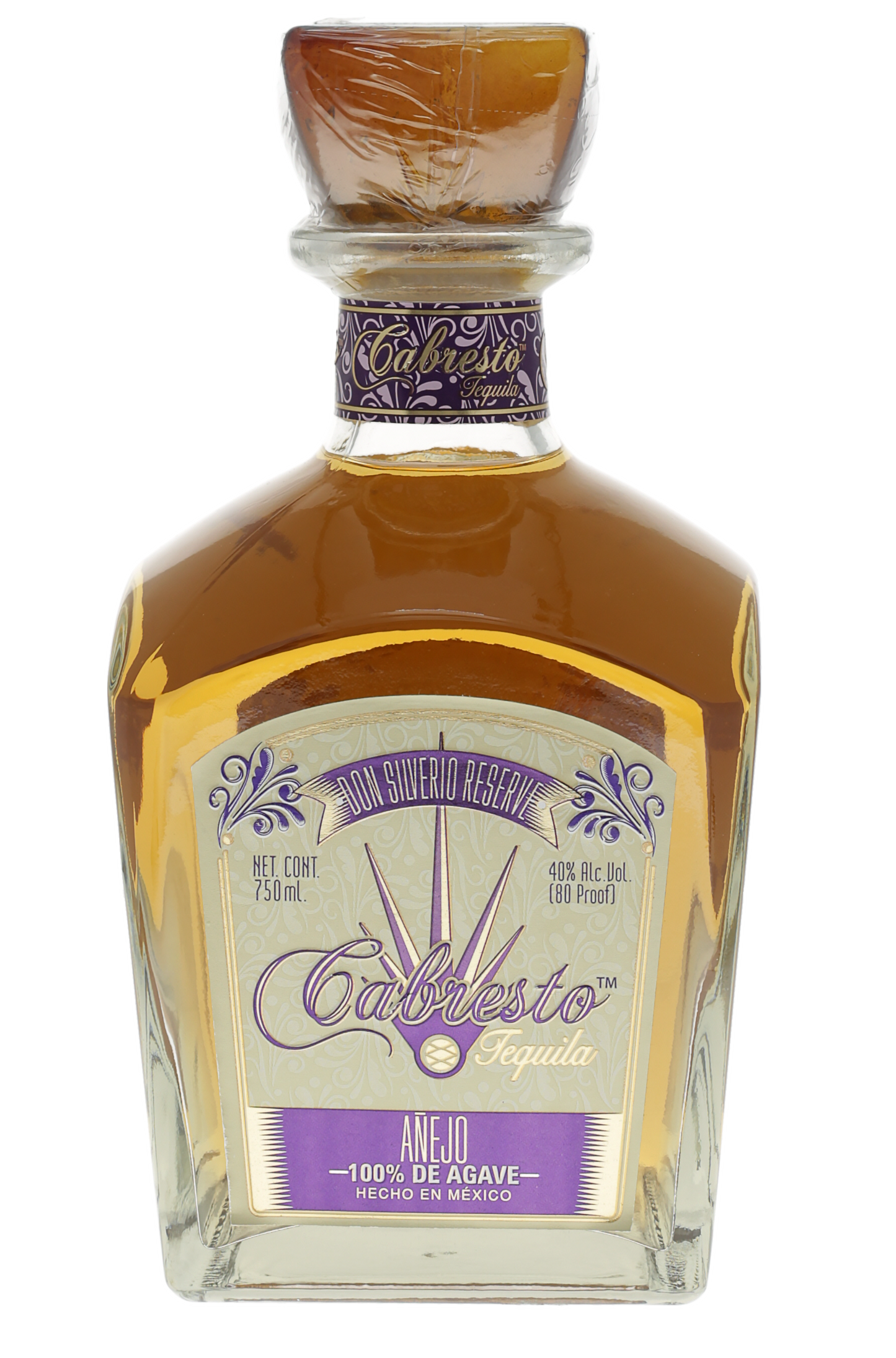 Cabresto Tequila Don Silverio Reserve Añejo