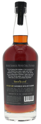 Whiskey Del Bac Distiller's Cut Spring 2021