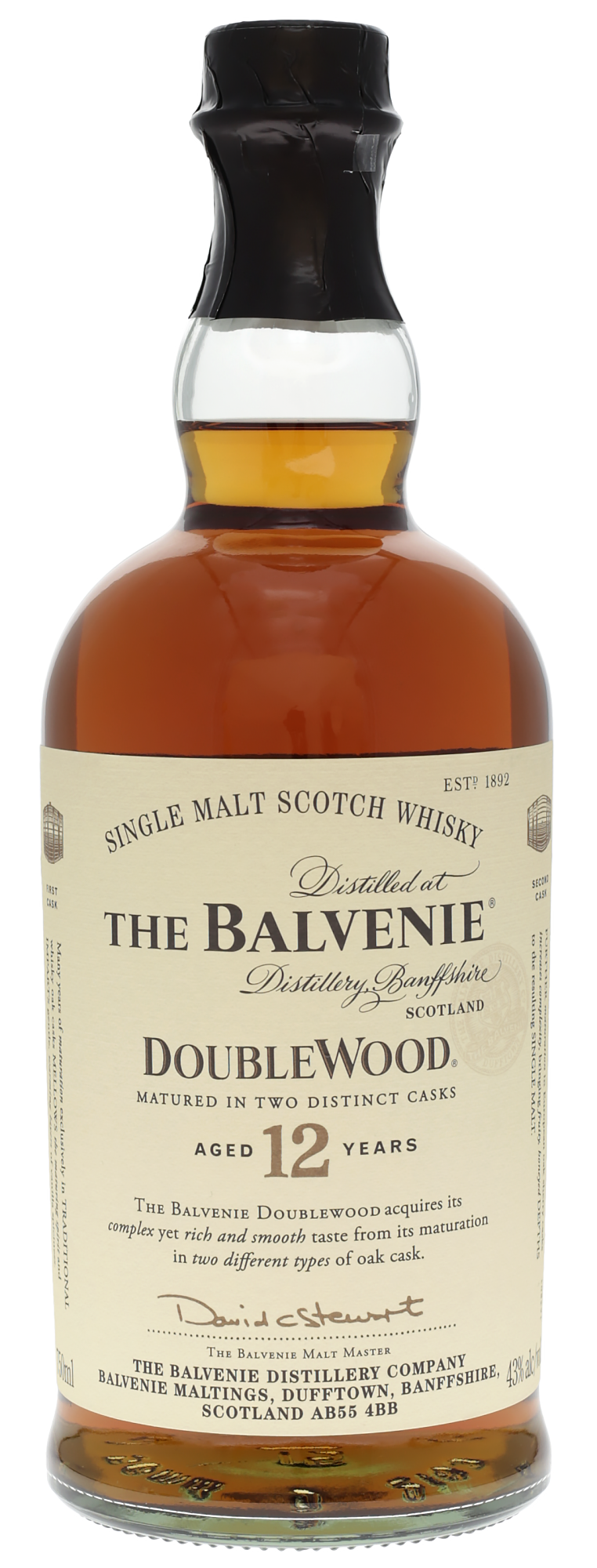 The Balvenie Scotch 12 Year Single Malt Doublewood