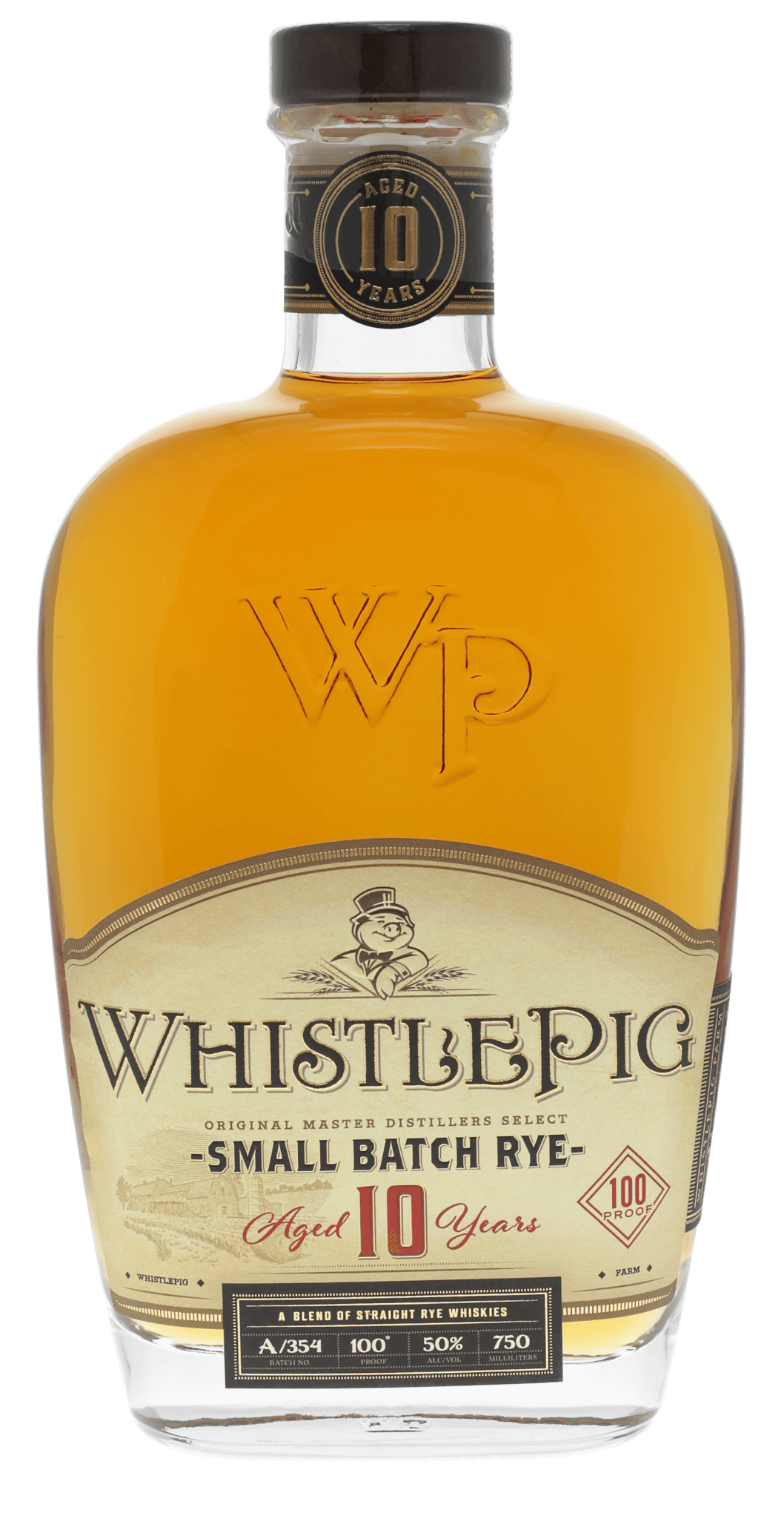 WhistlePig 10 Year Small Batch Rye Whiskey