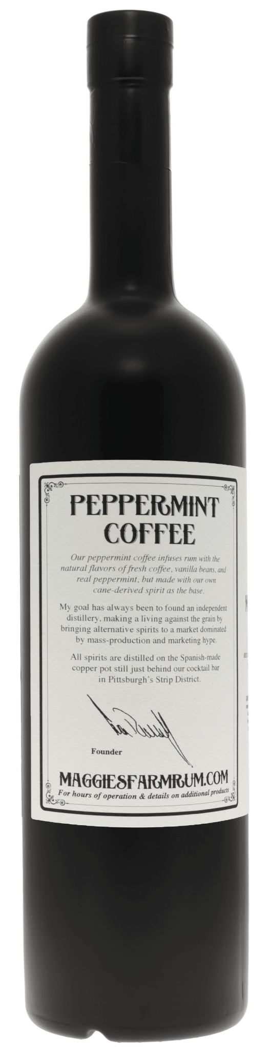 Maggie’s Farm Peppermint Coffee Liqueur