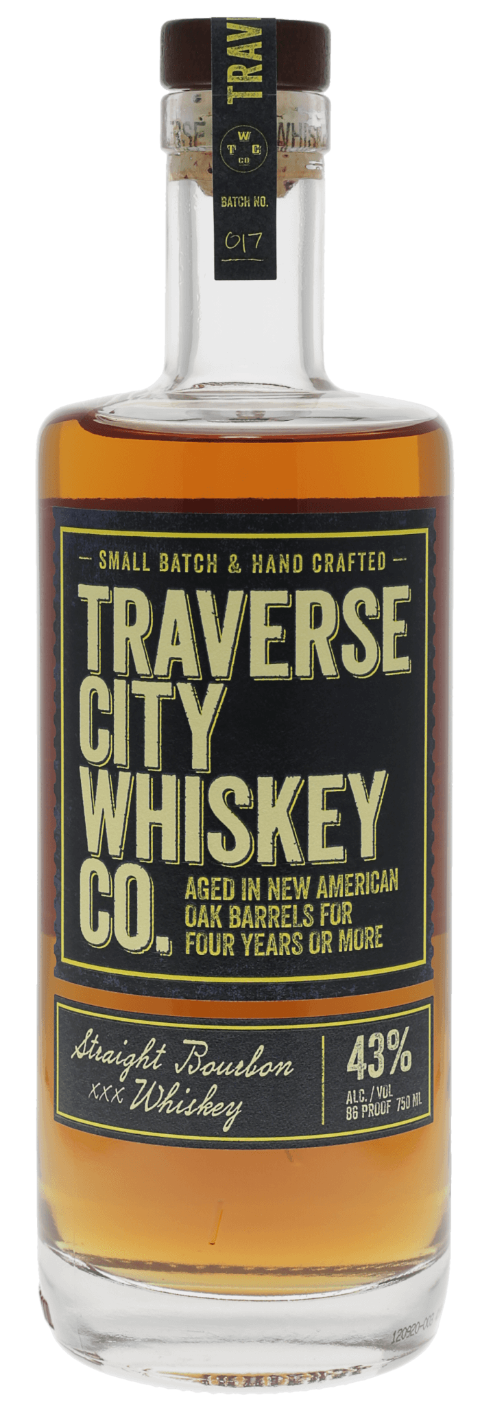 XXX Straight Bourbon Whiskey