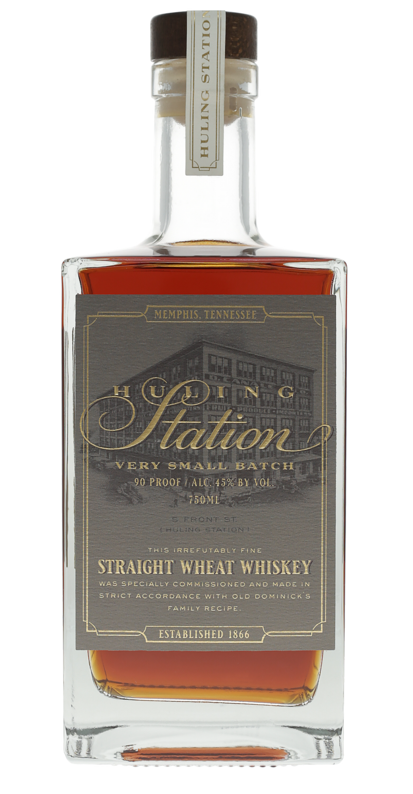 Old Dominick Huling Station Straight Wheat Whiskey