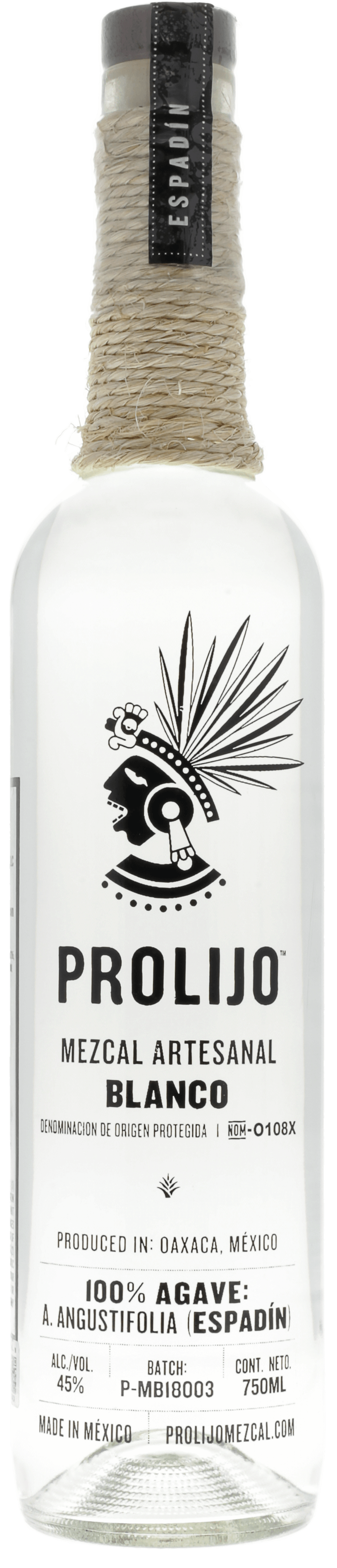 Prolijo Mezcal Espadín Blanco
