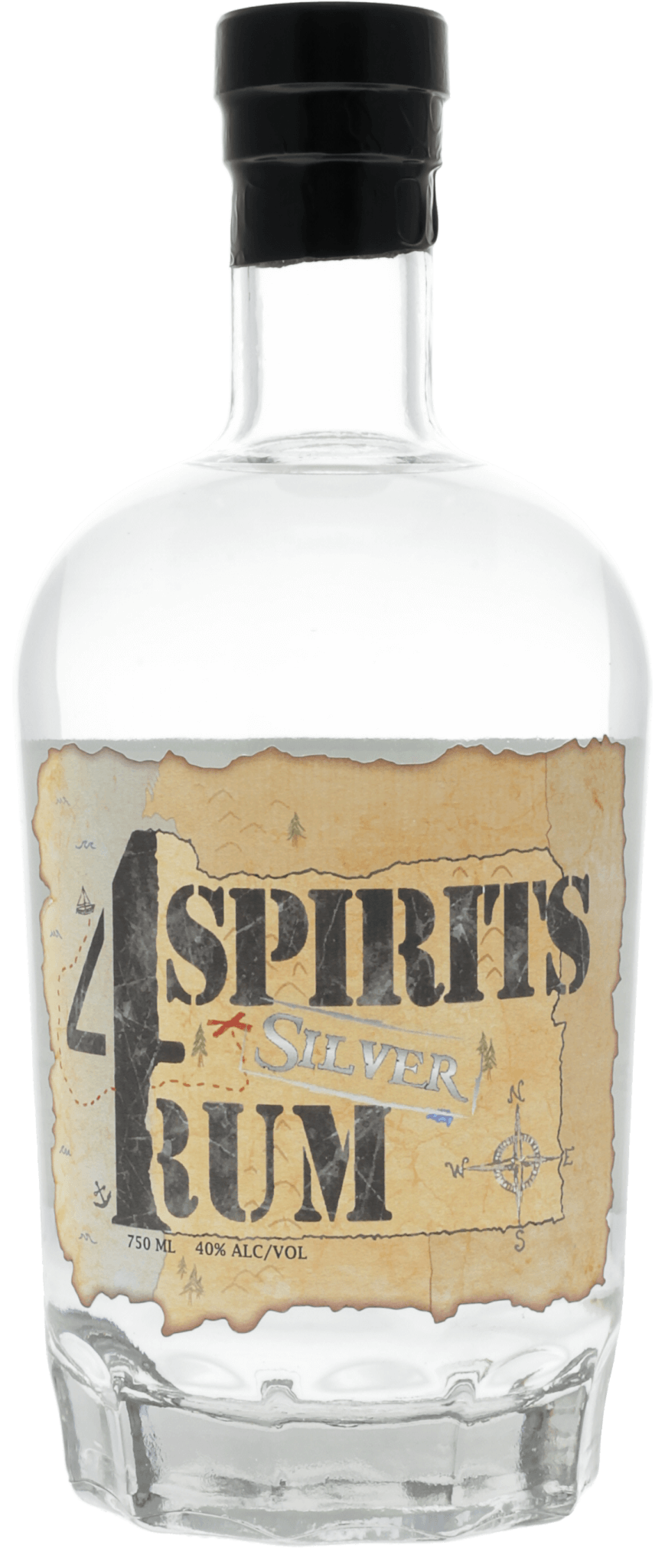 4 Spirits Silver Rum