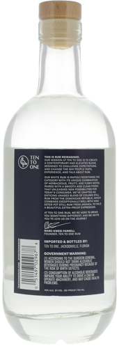 Ten to One Caribbean White Rum