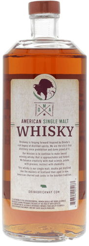 Brickway American Single Malt Whisky