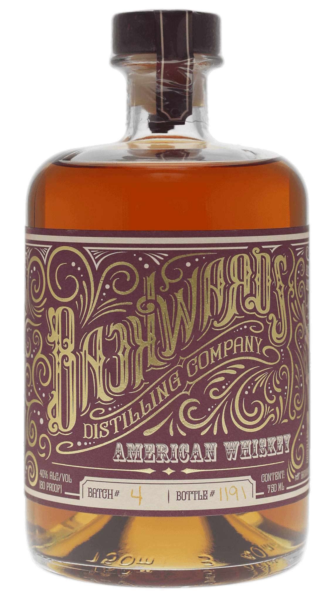 Backwards American Whiskey