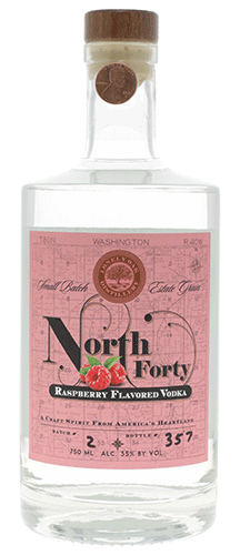 North Forty Raspberry Vodka
