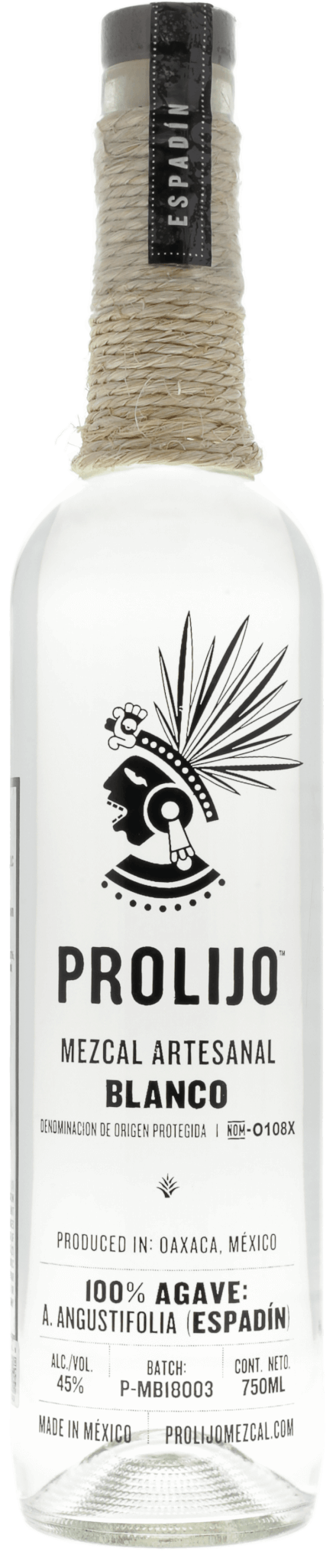 Prolijo Mezcal Espadín Blanco
