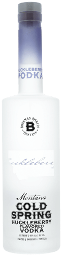 Bozeman Cold Spring Huckleberry Flavored Vodka