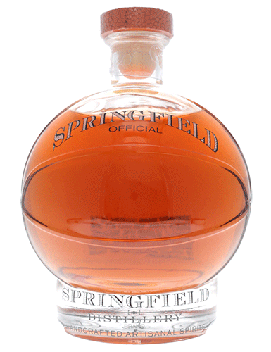 Springfield Distillery Bourbon Whiskey in a Basketball Decanter