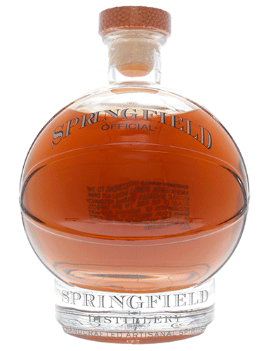 Springfield Distillery Whiskey in a Basketball Decanter