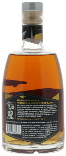 Bourbon Whiskey Finished in Maple Syrup Barrels