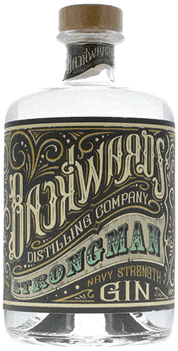Backwards Strongman Navy Strength Gin