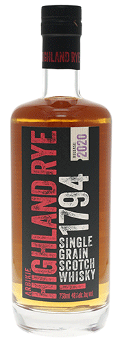 Arbikie Highland Rye 1794 Single Grain Scotch Whisky