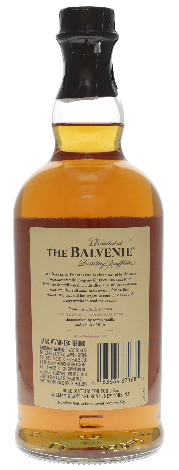 The Balvenie Caribbean Cask 14 Year Old