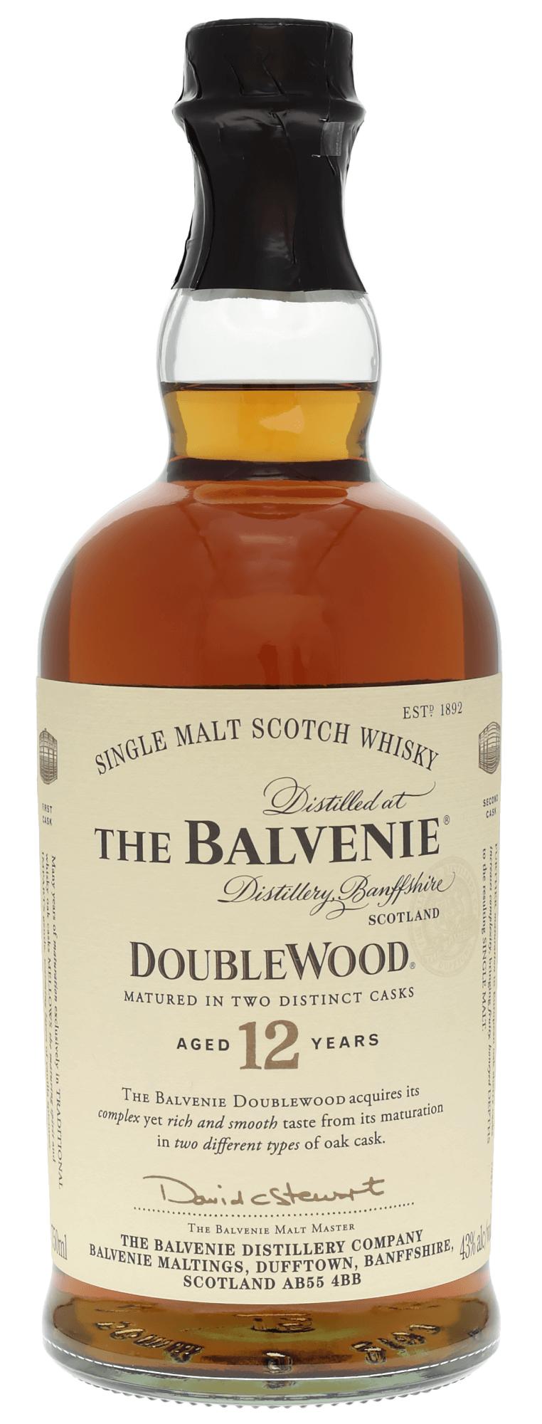 The Balvenie Scotch 12 Year Single Malt Doublewood