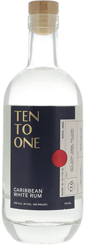 Ten to One Caribbean White Rum