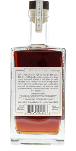 Old Dominick Huling Station Bourbon Whiskey