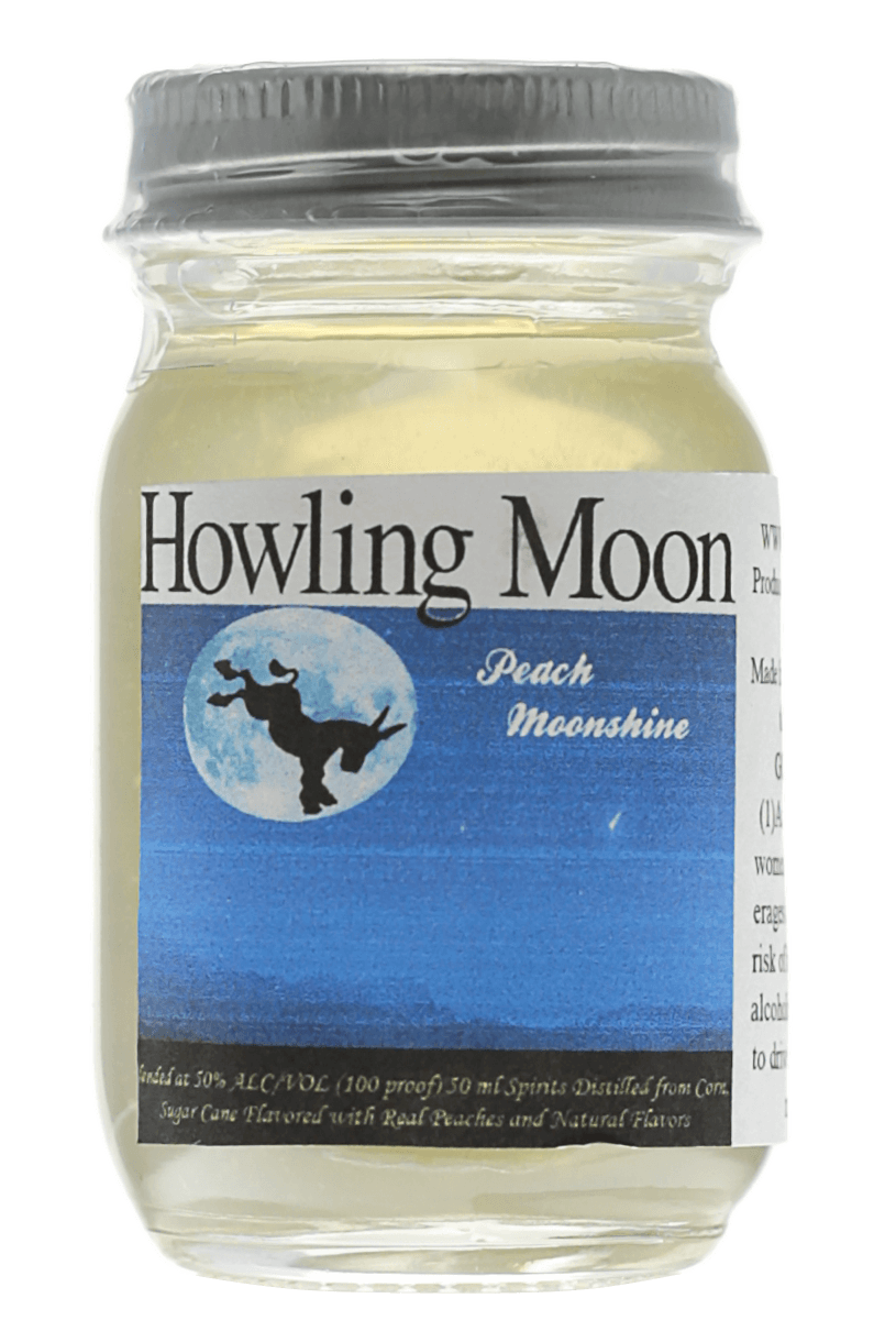 Howling Moon Distillery Peach Moonshine