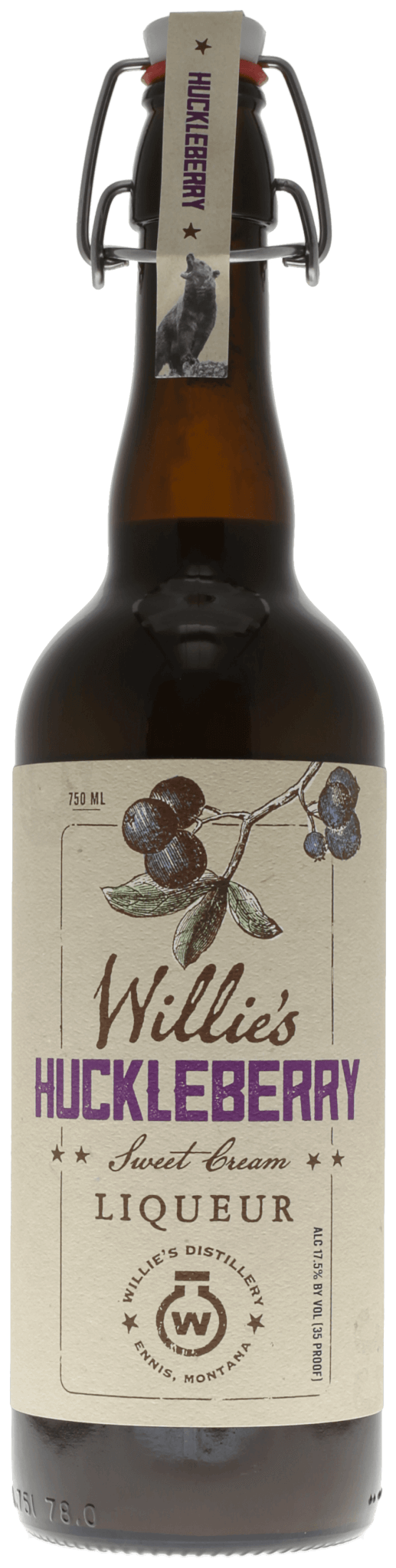 Huckleberry Sweet Cream Liqueur