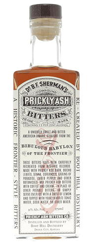 Boot Hill Prickly Ash Bitters