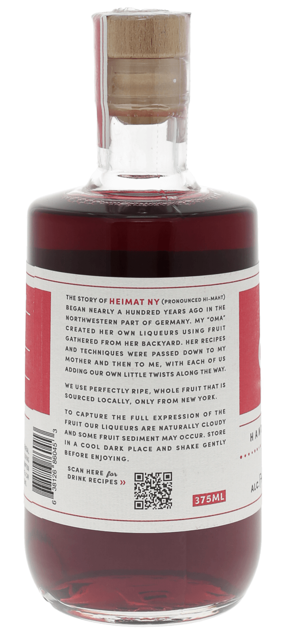 Heimat New York Cranberry Liqueur