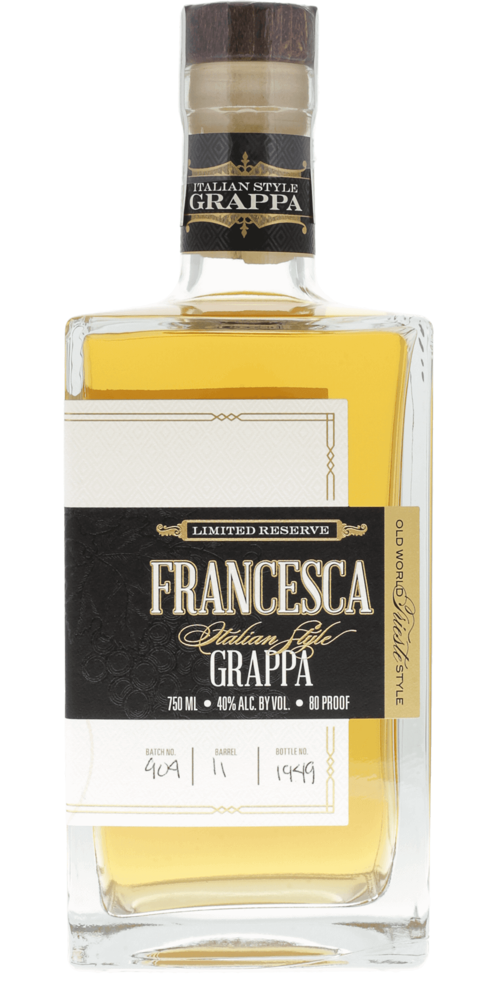 Francesca Italian Style Grappa