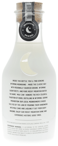 Backwards Original Milk Can Moonshine