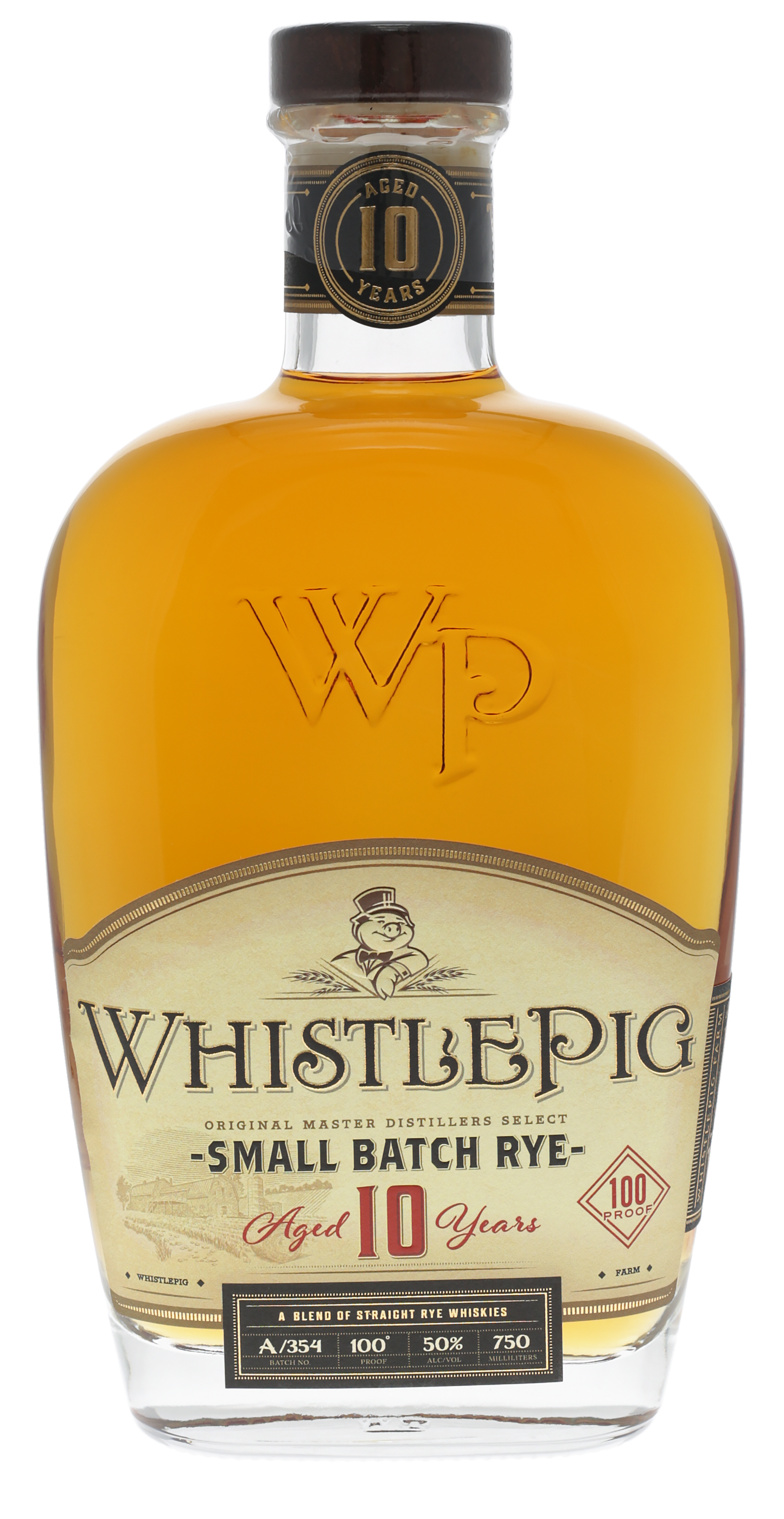 WhistlePig 10 Year Small Batch Rye Whiskey