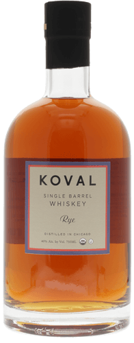 KOVAL Single Barrel Rye Whiskey