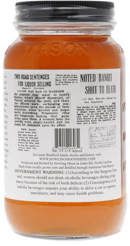 Howling Moon Distillery Apple Pie Moonshine