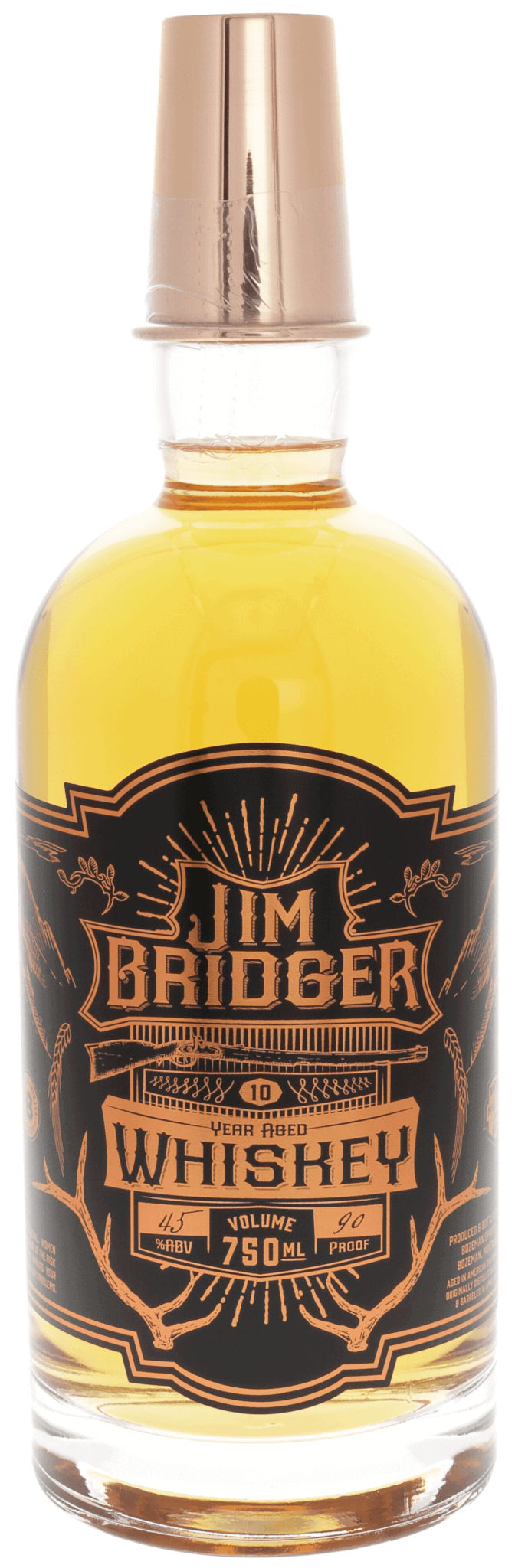 Bozeman Jim Bridger 10 Year Whiskey
