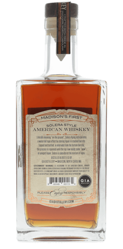 FJW Solera Style American Whiskey