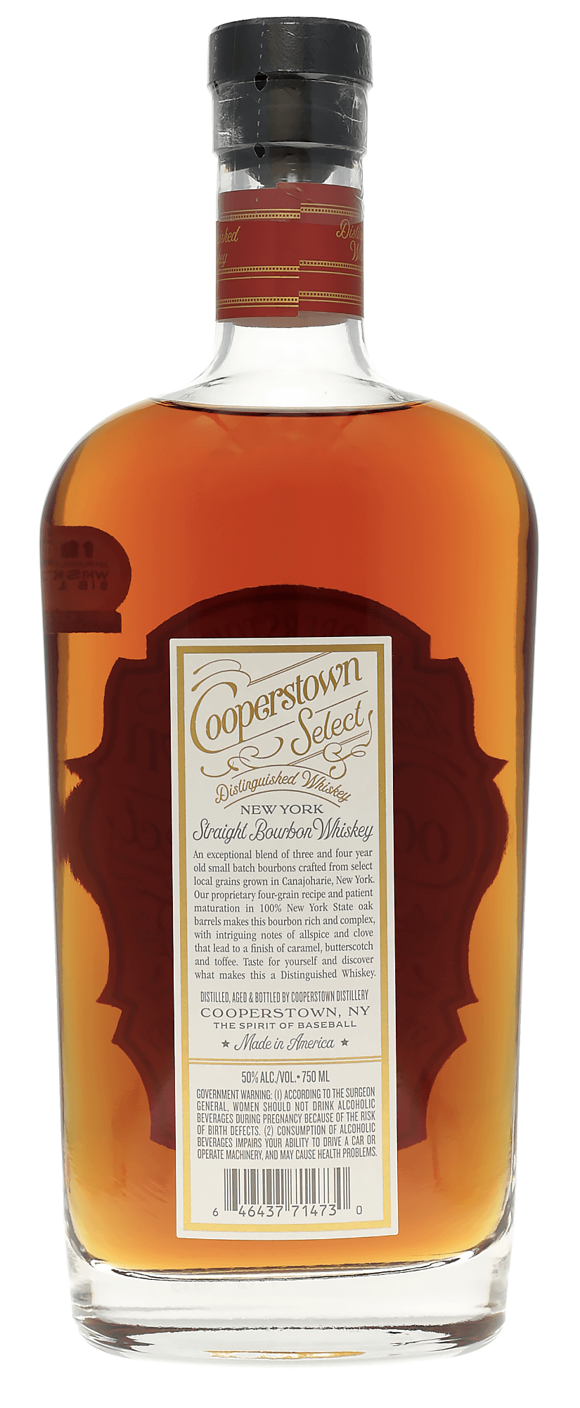 Cooperstown Select Straight Bourbon Whiskey