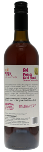 Pink Rosé Vermouth