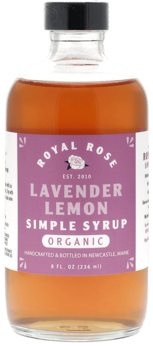 Lavender Lemon Organic Simple Syrup